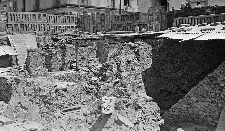 Mayan Excavation Site #1 Photograph by American Philosophical Society