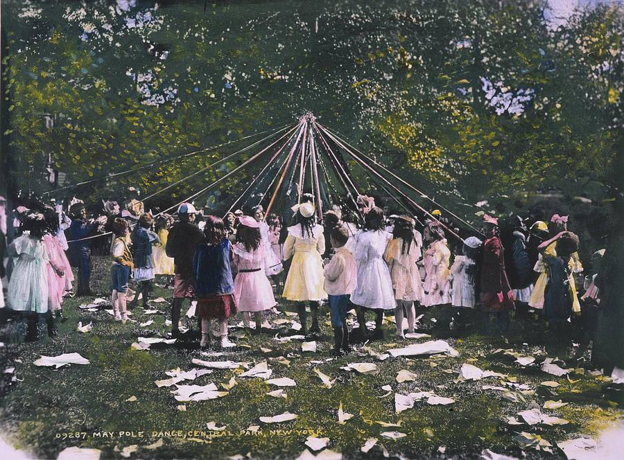 Maypole Dance 1905 Photograph By Granger 2904