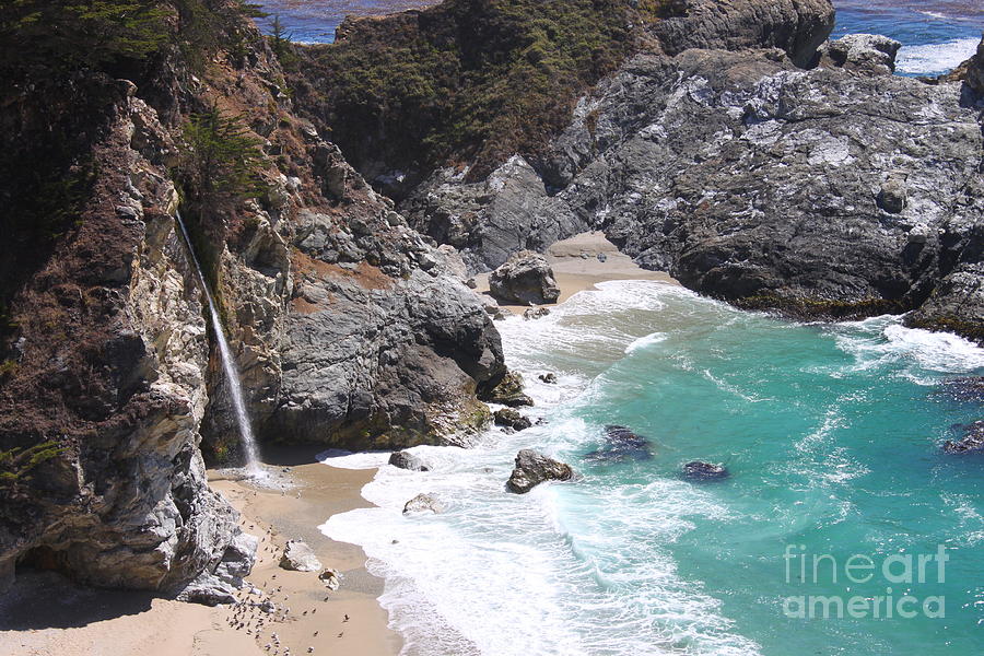 Mcway Falls #1 Photograph by Bev Conover