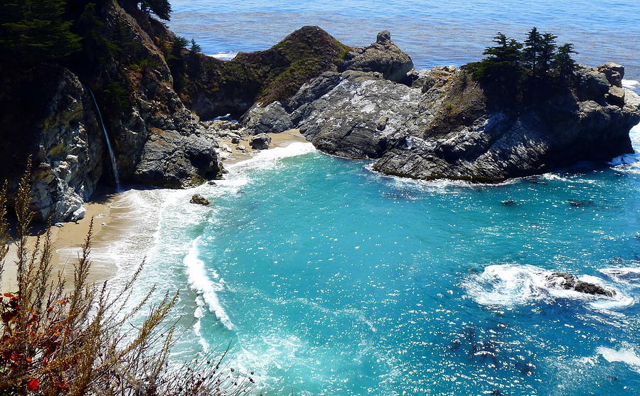 McWay Falls #1 Photograph by Jeff Lowe