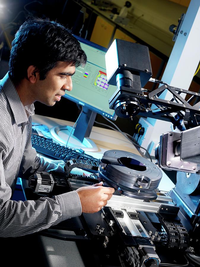 Measuring Dielectric Properties #1 Photograph by Science Photo Library Measuring Dielectric Properties #1 Photograph by Science Photo Library