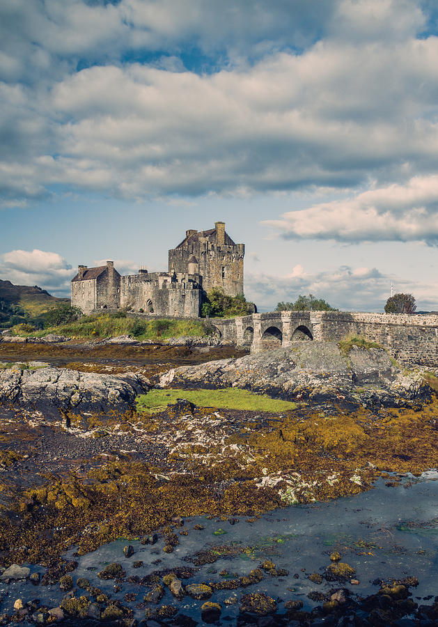 Medieval castle Eilean Donan Castle in Scotland Photograph by Leander ...