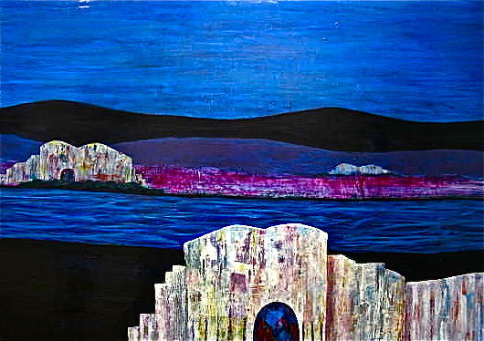 Mediterranean Memory Painting by Janice Nabors Raiteri