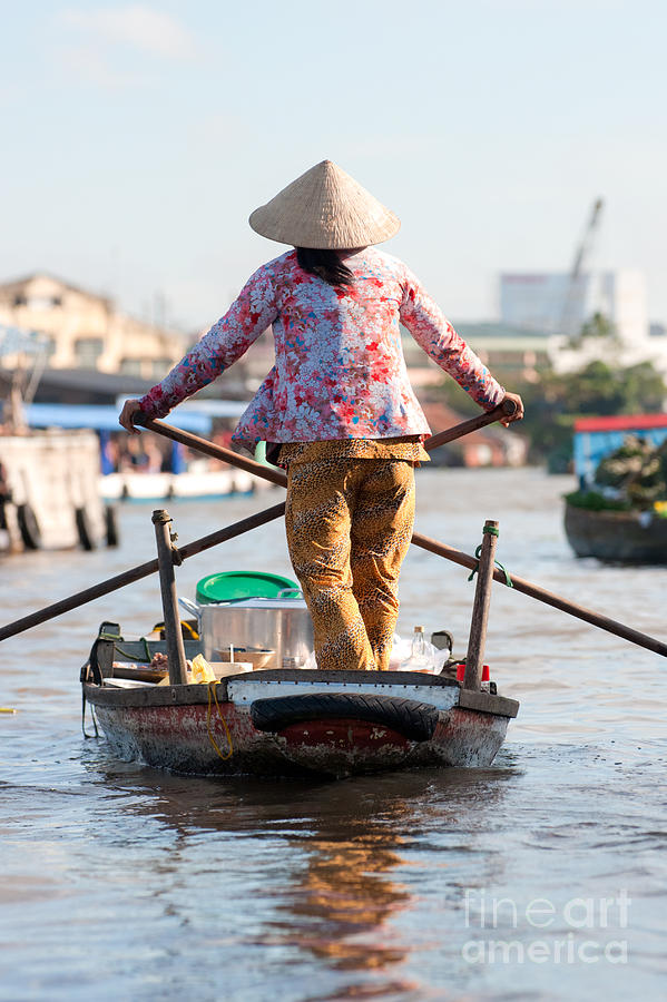 Nature Photograph - Mekong delta - Vietnam #1 by Luciano Mortula