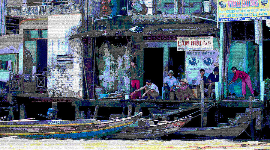 Mekong Delta 2 #1 Photograph by Rochelle Berman