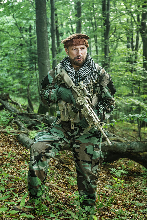 Member Of Navy Seal Team, Also Known Photograph by Oleg Zabielin - Fine ...