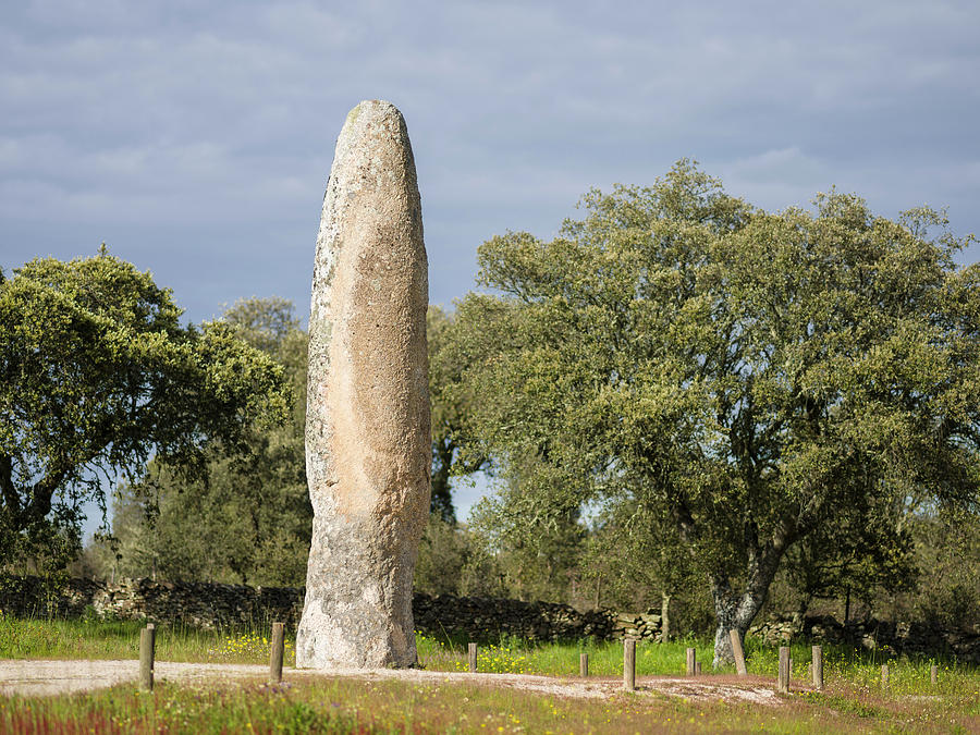 Menhir Da Meada, Marvao In The Alentejo Photograph by Martin Zwick Pixels