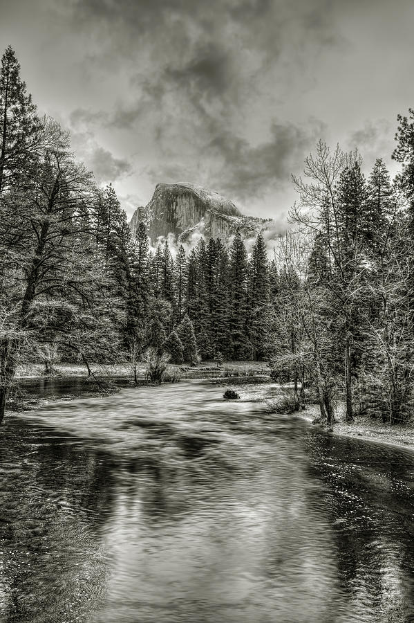 Yosemite National Park Photograph - Ascending Clouds Toned by Maria Coulson