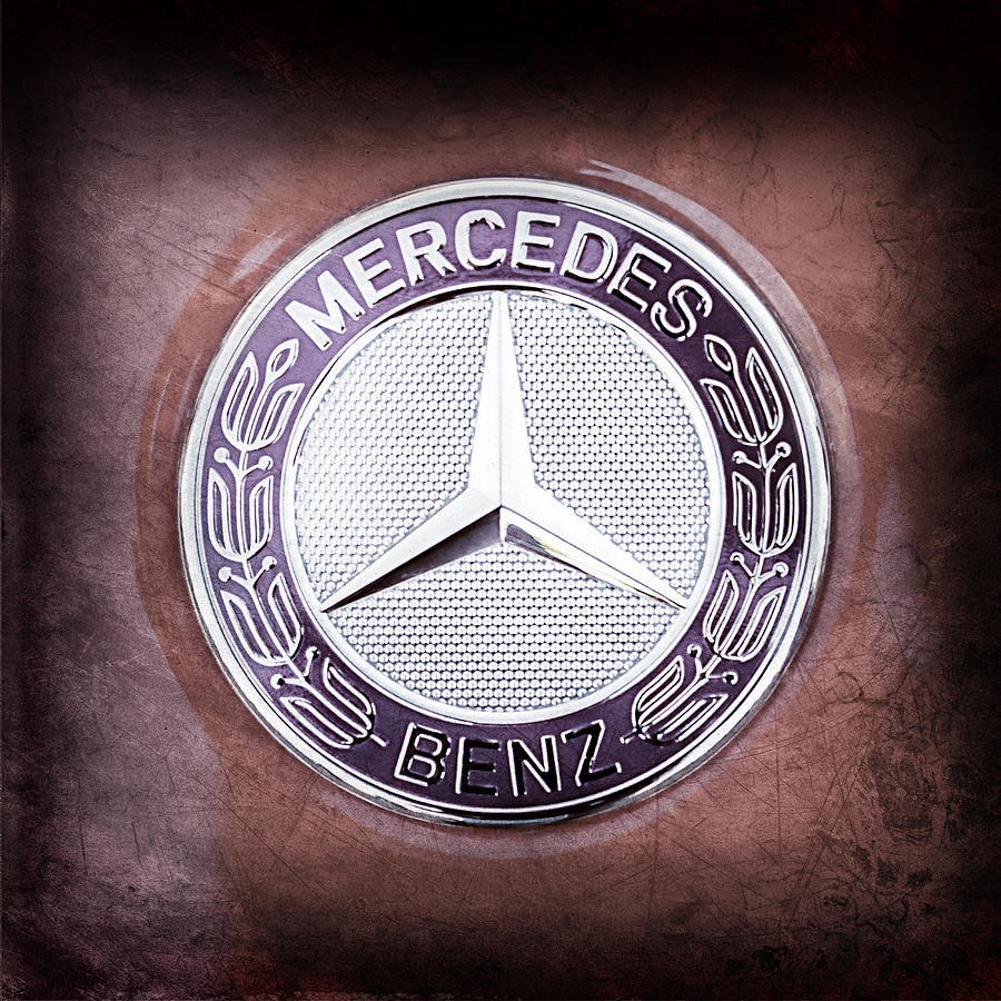 Mercedes-Benz 6.3 AMG Gullwing Emblem #1 Photograph by Jill Reger