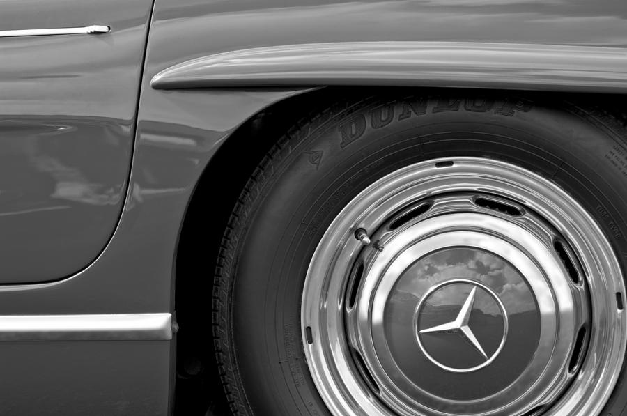 Mercedes Wheel #1 Photograph by Jill Reger