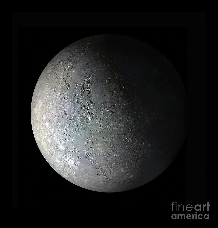 Mercury From Space, Artwork Photograph by Carlos Clarivan - Fine Art ...