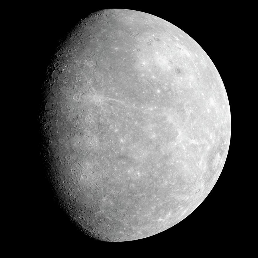 Mercury #1 Photograph by Nasa/jhu-apl/carnegie Institution Of Washington/ Science Photo Library