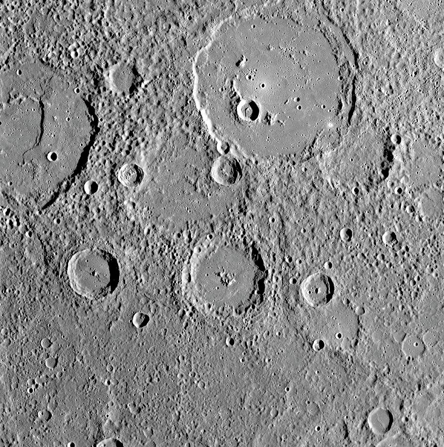Mercury #1 Photograph by Nasa/johns Hopkins University Applied Physics Laboratory/carnegie Institution Of Washington/science Photo Library