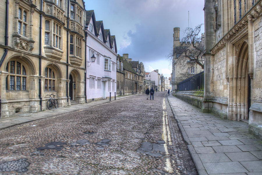 Merton Street Oxford #1 Photograph by Chris Day