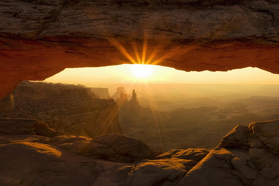 Canyonlands National Park Photograph - Mesa Arch Morning #2 by Andrew Soundarajan