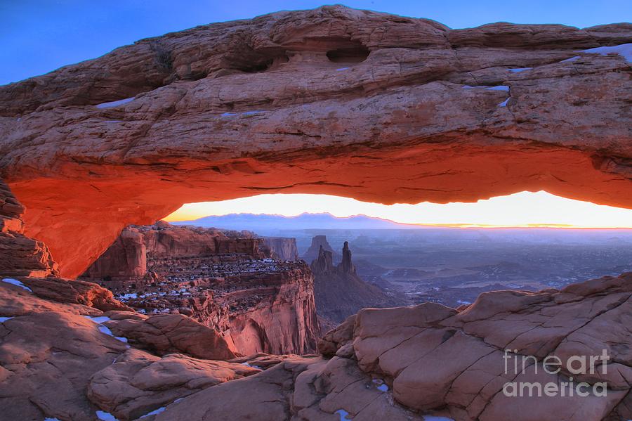 Mesa Sunrise #1 Photograph by Adam Jewell
