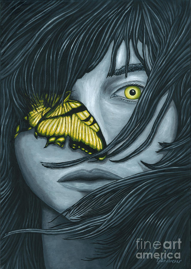 Butterfly Painting - Metamorphia #1 by Gareth Andrew