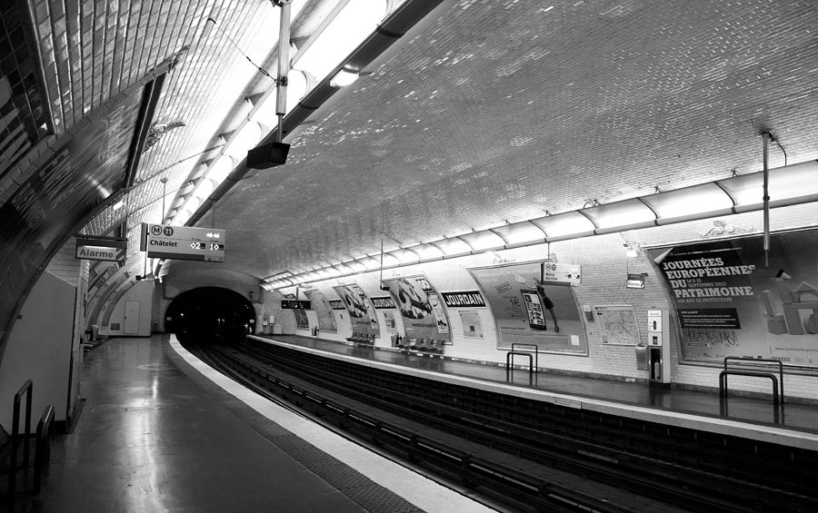 Paris Photograph - Metro Paris #1 by Chevy Fleet