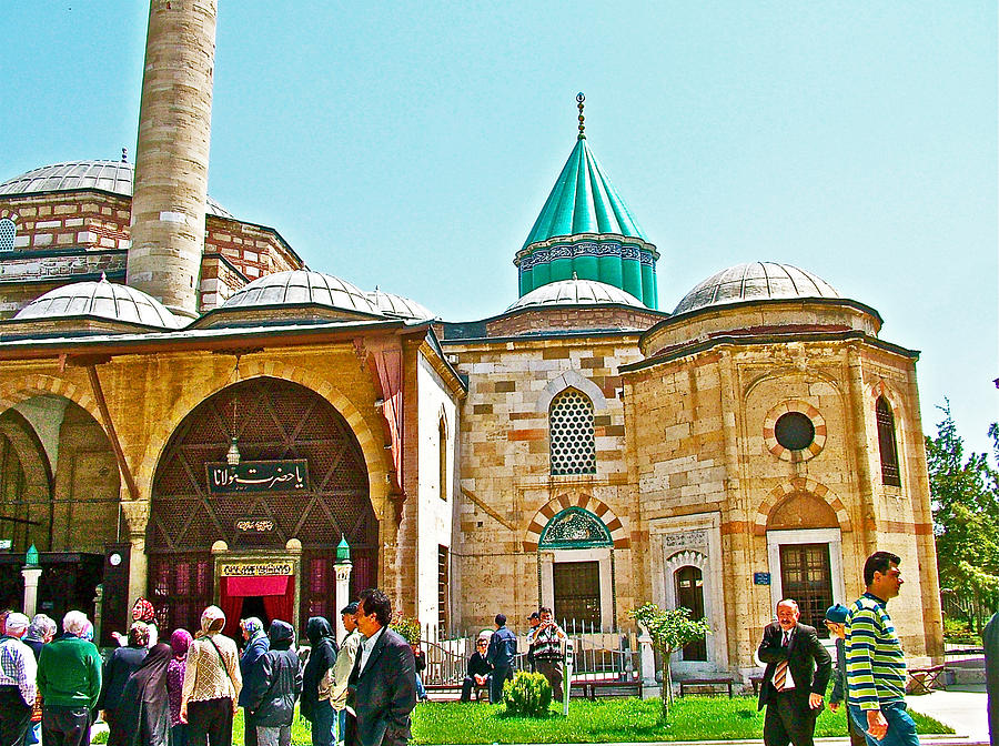Mevlana Museum in Konya-Turkey  #1 Photograph by Ruth Hager