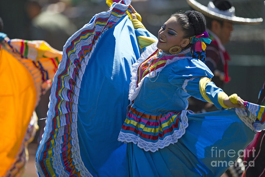 Mexican Photograph - Mexican Folk Dancers #1 by Jason O Watson