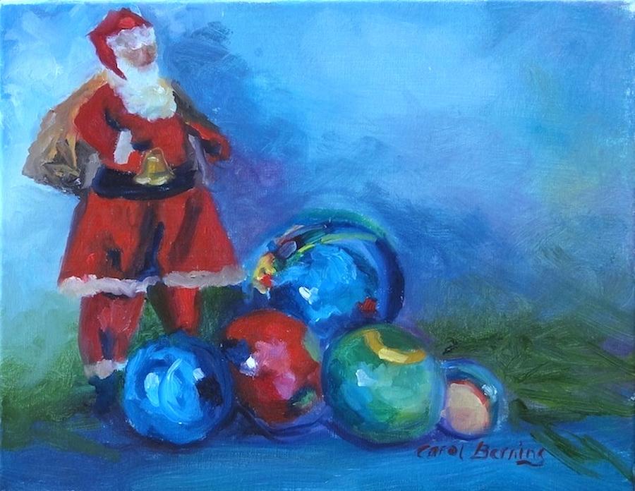 Mexico Santa  #1 Painting by Carol Berning