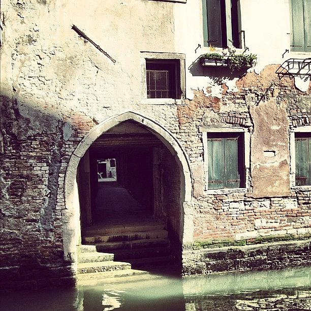 Architecture Photograph - #mgmarts #venice #italy #europe by Marianna Mills