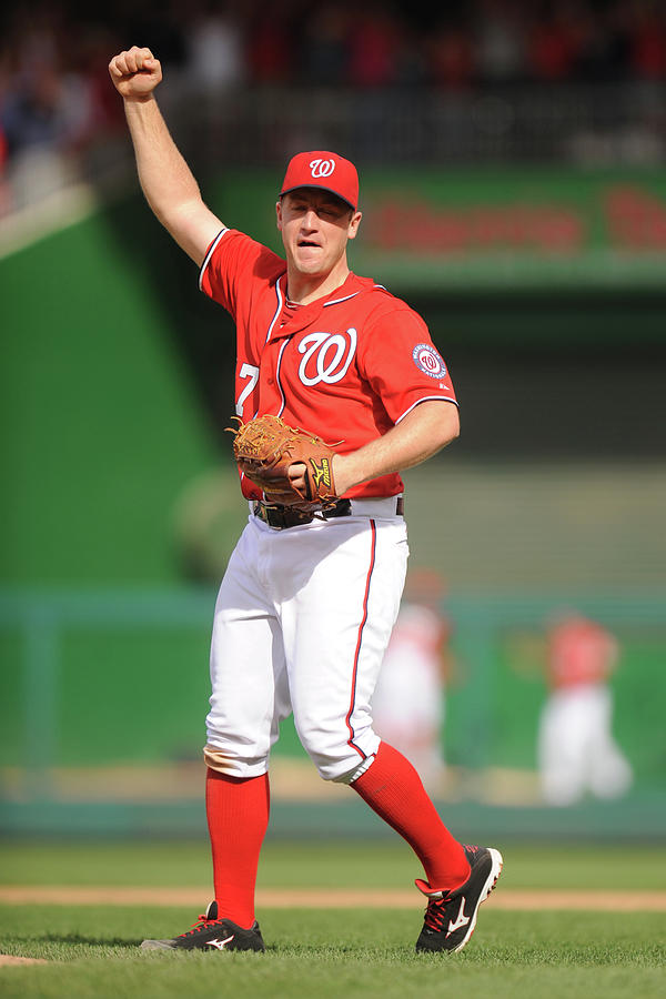 Miami Marlins V Washington Nationals Photograph by Mitchell Layton Miami Marlins V Washington Nationals Photograph by Mitchell Layton