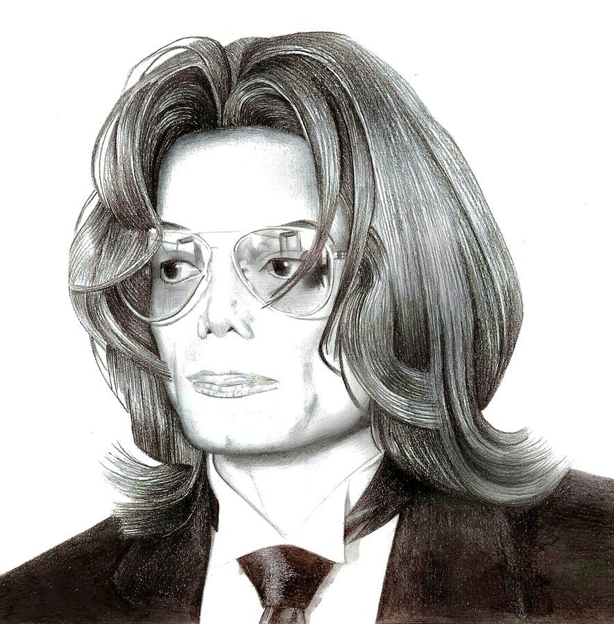 dibujos faciles de michael jackson