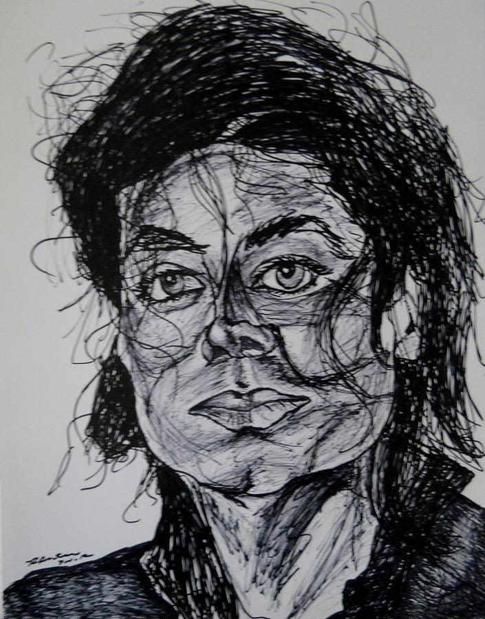 Michael Jackson Drawing by Ron Anthony | Fine Art America