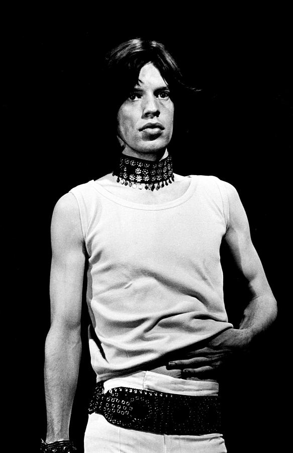 Mick Jagger 1968 Rolling Slomes Photograph by Chris Walter