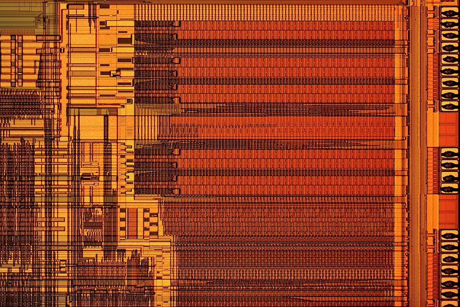 It Movie Photograph - Microprocessor Components #1 by Antonio Romero