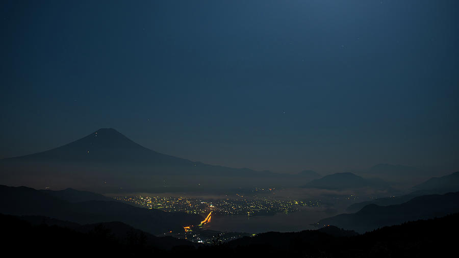 Midnight Fuji #1 Photograph by I Love Photo And Apple.