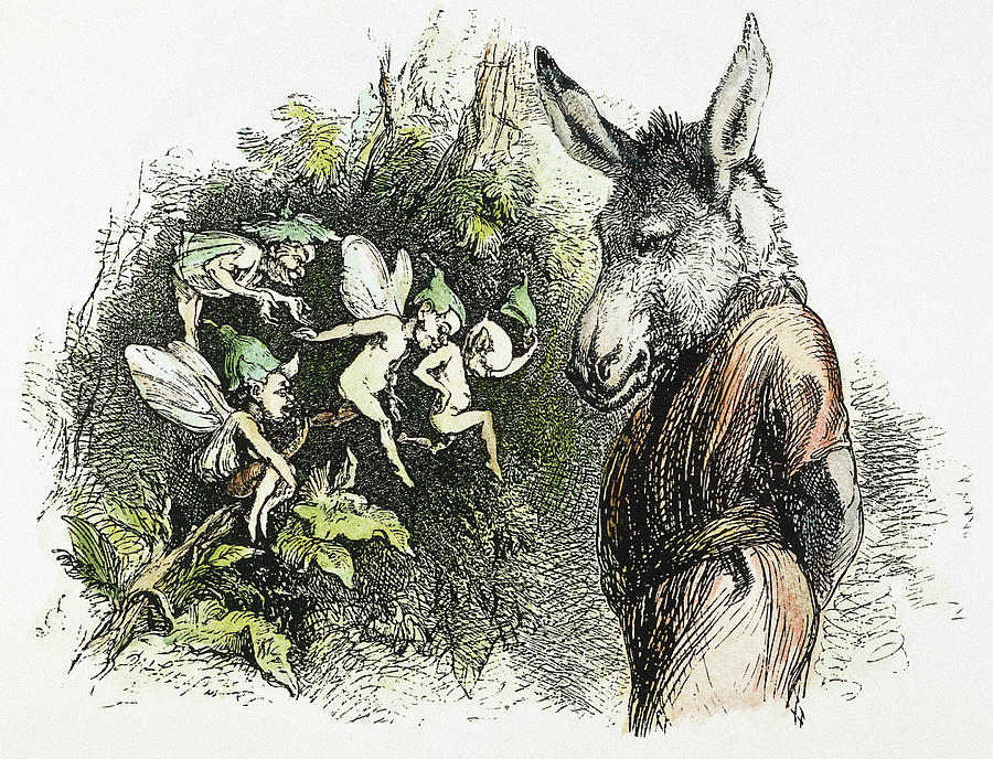 Midsummer Nights Dream #1 Drawing by Granger Midsummer Nights Dream #1 Drawing by Granger