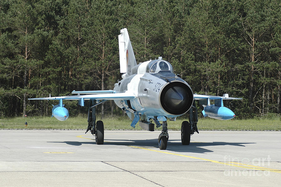 Mig-21 Lancer Of The Romanian Air Force Photograph