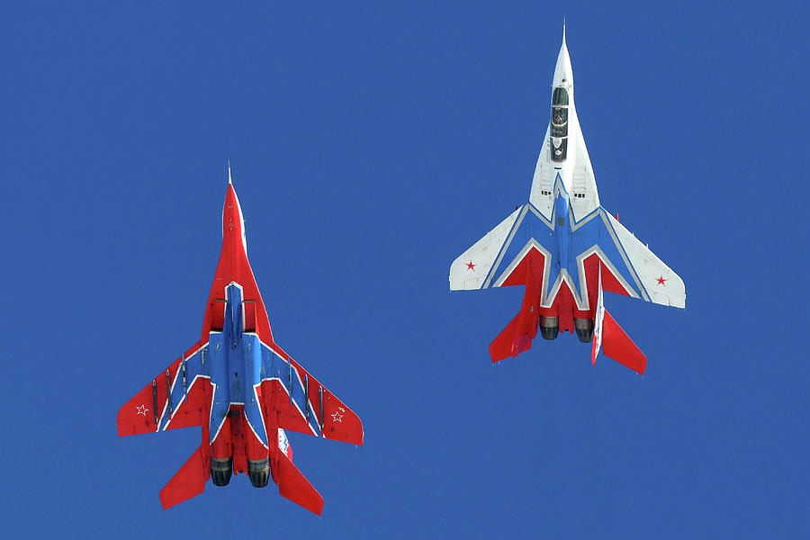 Mig-29ub Jet Fighters Of The Russian #1 Photograph by Artyom Anikeev