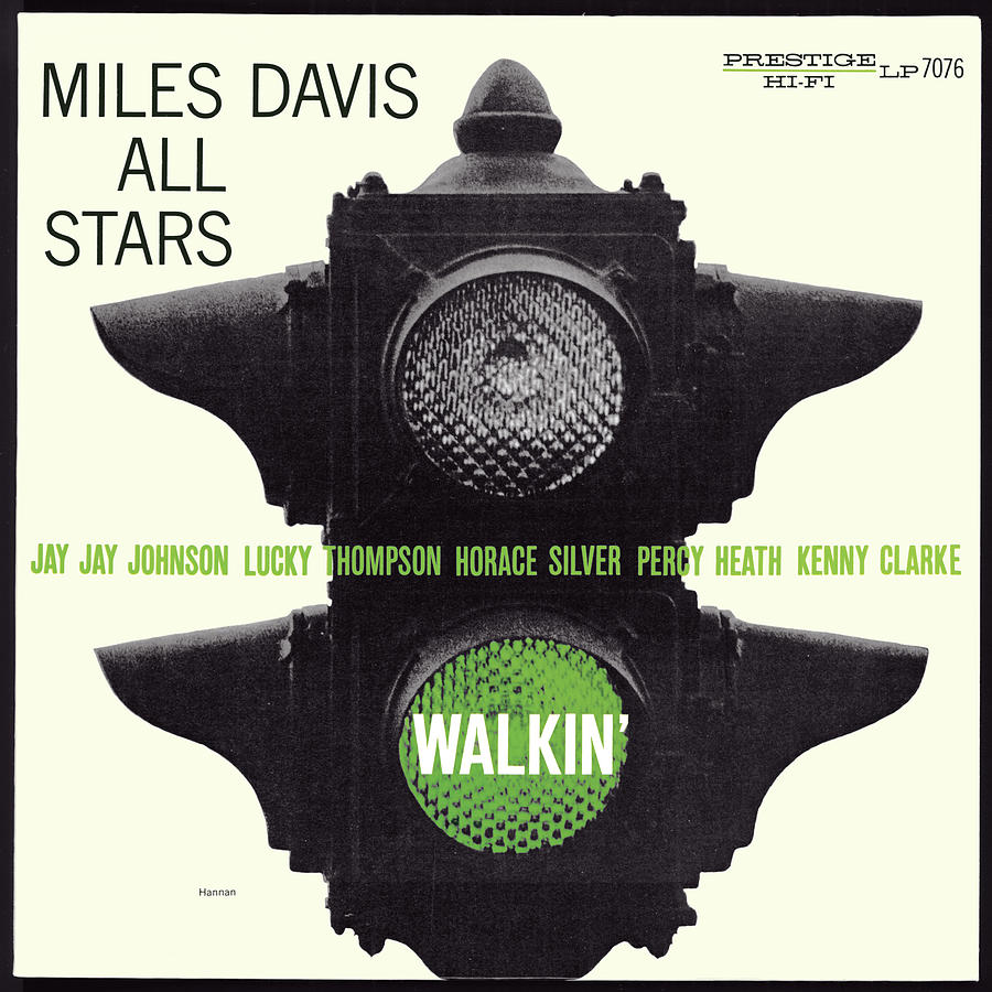 Jazz Digital Art - Miles Davis All Stars -  Walkin #1 by Concord Music Group