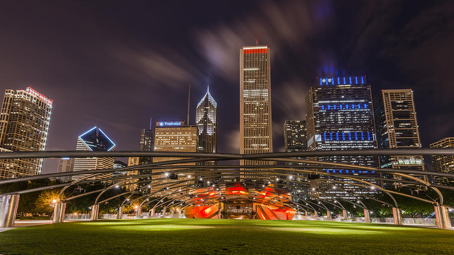Chicago Photograph - Millennium Park #2 by Radek Hofman