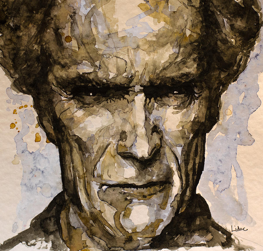 Clint Eastwood Painting - Million Dollar Baby #1 by Laur Iduc