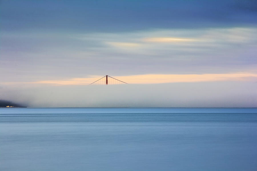 Minimal Golden Gate #1 Photograph by Lee Harland