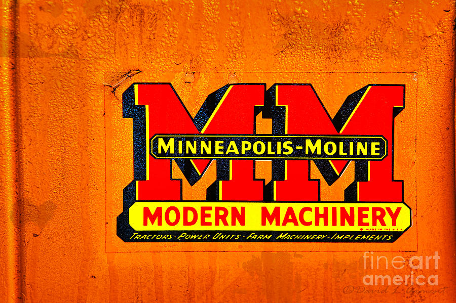 Minneapolis Moline #1 Photograph by David Arment