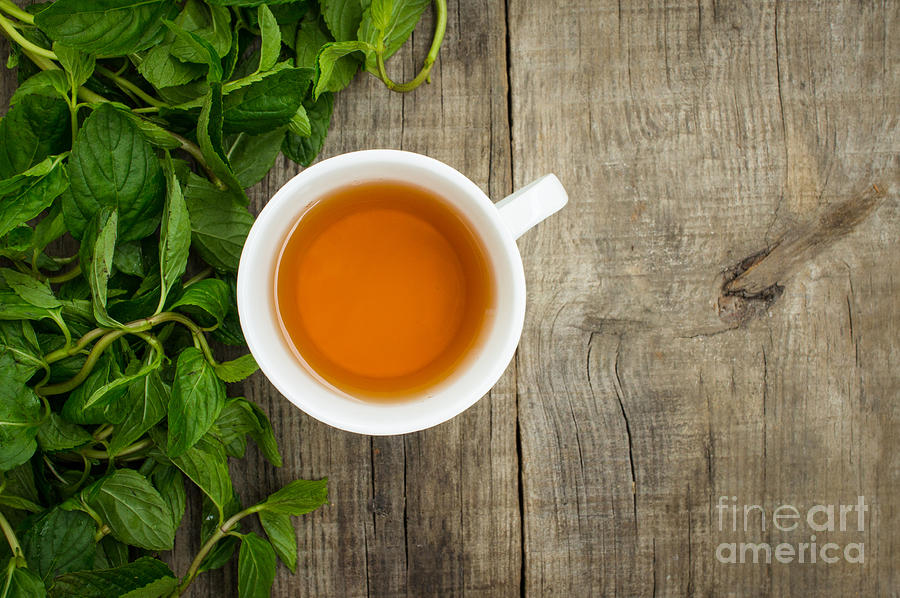 Tea Photograph - Mint Tea #2 by Aged Pixel