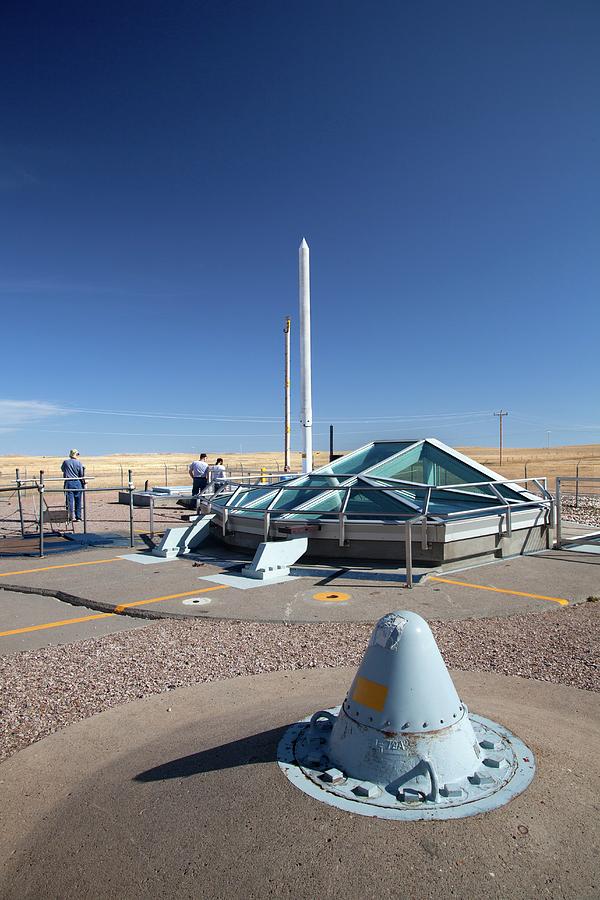 Missile Photograph - Minuteman Missile Silo #1 by Jim West