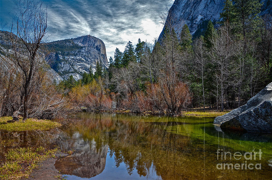 Yosemite National Park Photograph - Mirror Lake Yosemite #1 by Amy Fearn