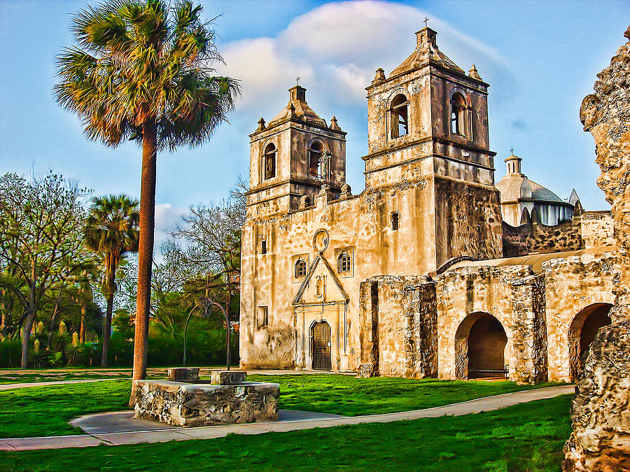 Mission Concepcion Photograph by Norchel Maye Camacho | Fine Art America