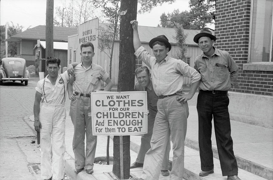 Missouri Strike, 1940 #1 Photograph by Granger
