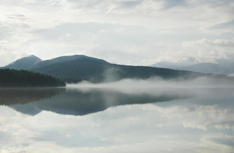 Mist On Lake Placid #1 Photograph by Nine Ok