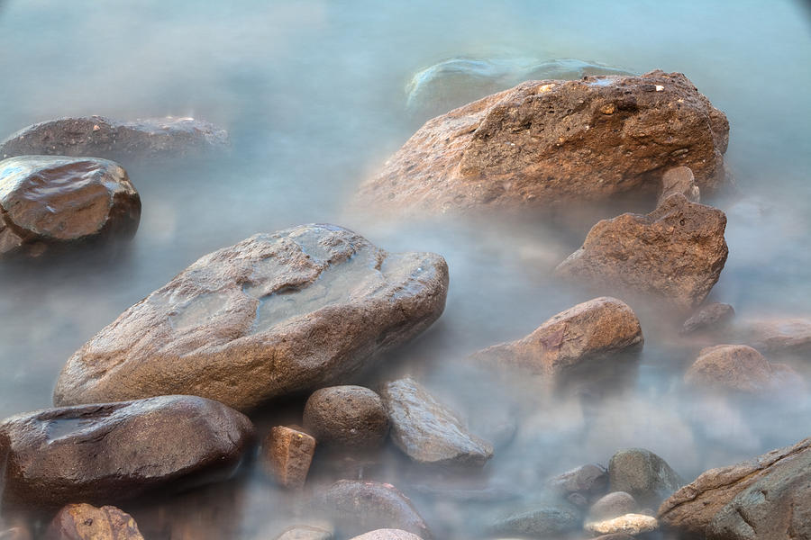Misty Rocks #1 Photograph by Dirk Ercken