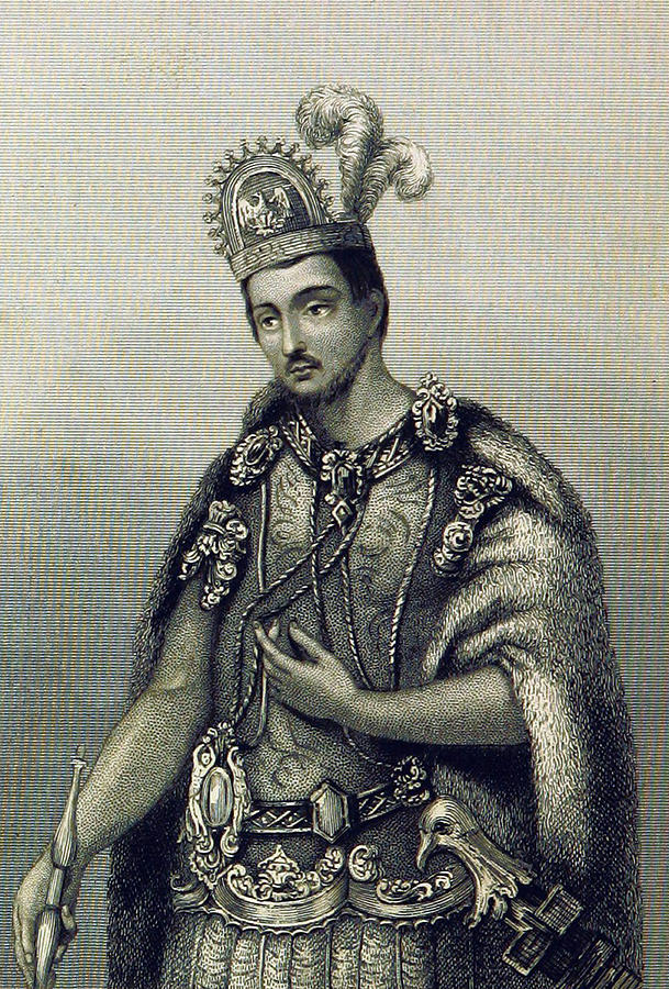 Moctezuma II, Ninth Tlatoani, Aztec #1 Photograph by British Library