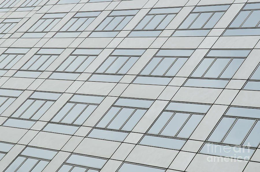 Modern Skyscraper Architecture Pattern Detail #1 Photograph by JM Travel Photography