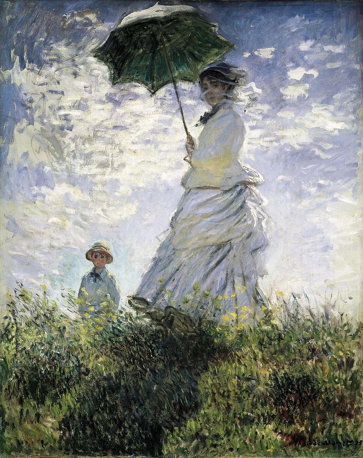 Monet, Claude 1840-1926. Woman #1 Photograph by Everett